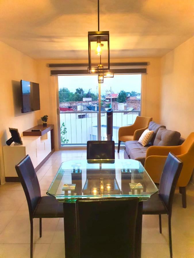 Departamento Nuevo Y Centrico Con Ambiente Familiar En Guadalajara Leilighet Eksteriør bilde